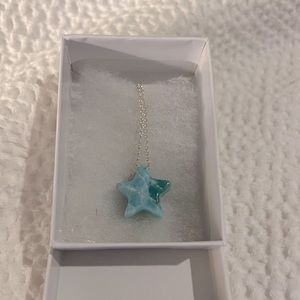 Larimar Star Necklace